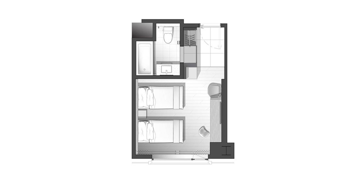 Floor plan for room