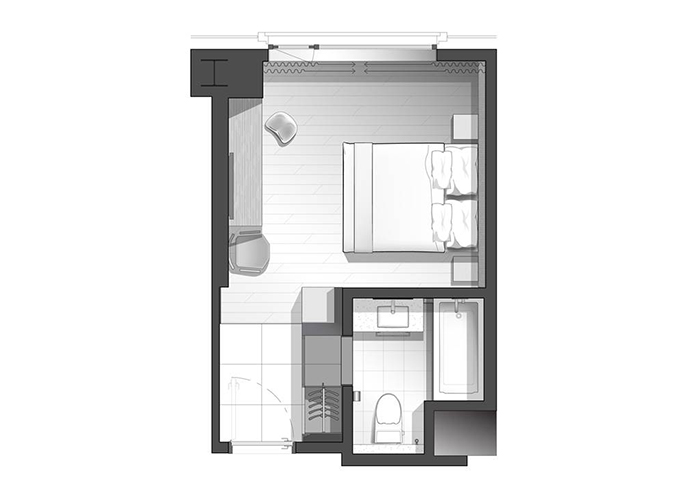 Floor plan for room